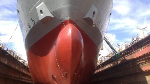 upshot front of ship