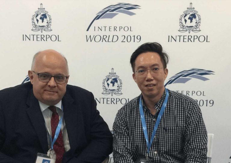 Interpol world 2019 photo with Kok Leong