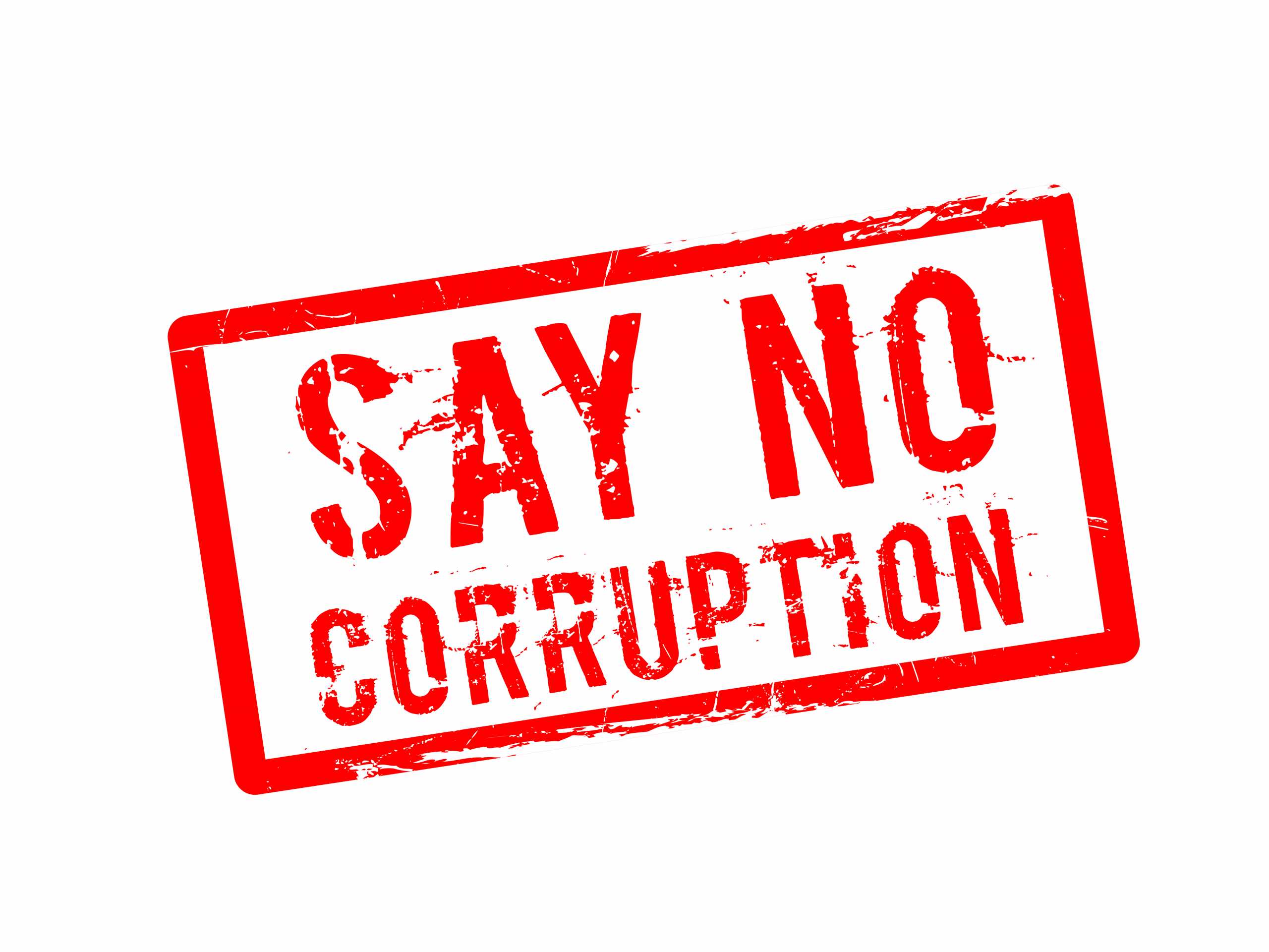 say no to corruption port inspection