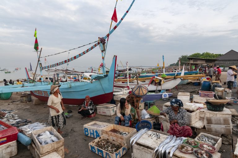 Indonesian fishermen struggle to make a living