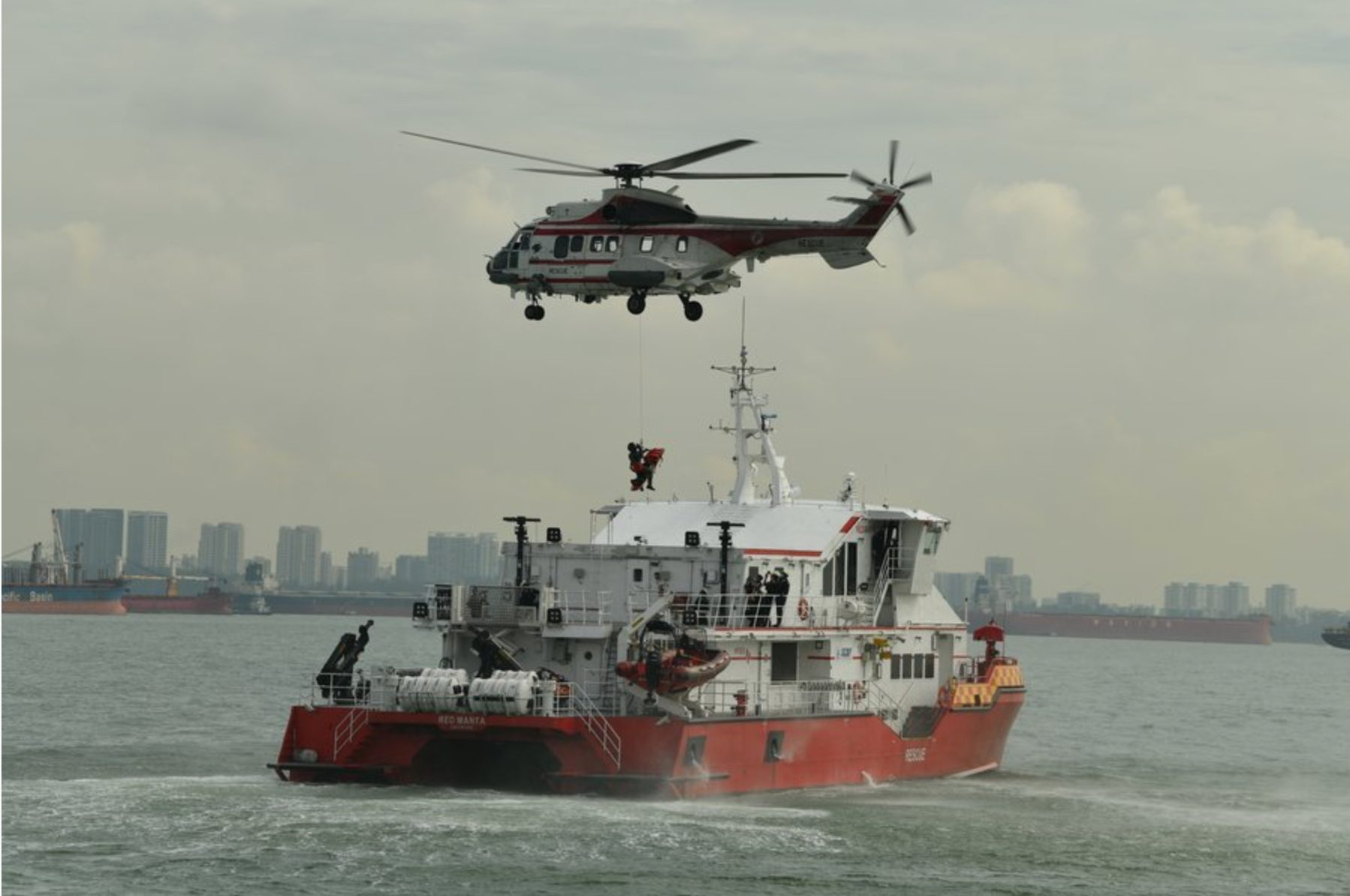 Singapore tests ferry mishap readiness in multi-agency exercise