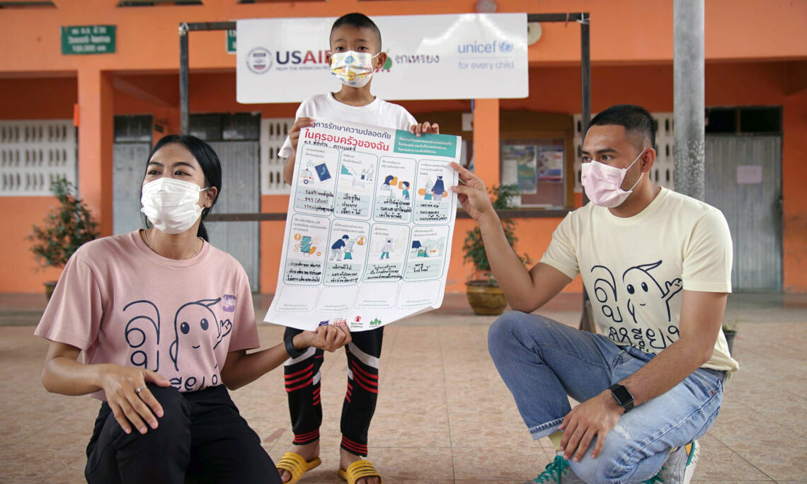 U.S, UNICEF help Thailand fight latest wave of Covid-19