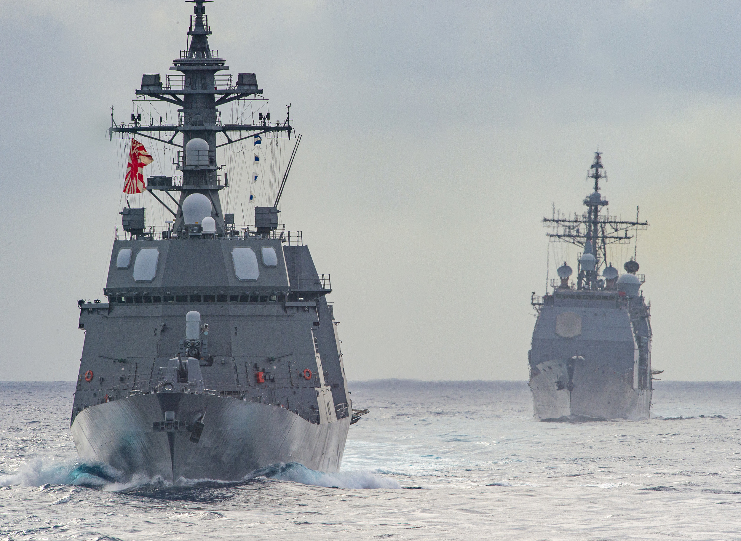 Japan, U.S. Navy conduct training to ensure free, open Indo-Pacific