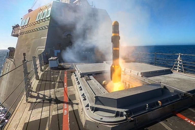 U.S. littoral combat ship completes first land attack missile exercise