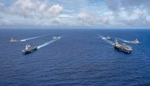 South Korea, U.S. Navies conclude Carrier Strike Group Exercise in Philippine Sea