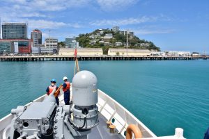 U.S. Coast Guard conducts port visit in Port Moresby