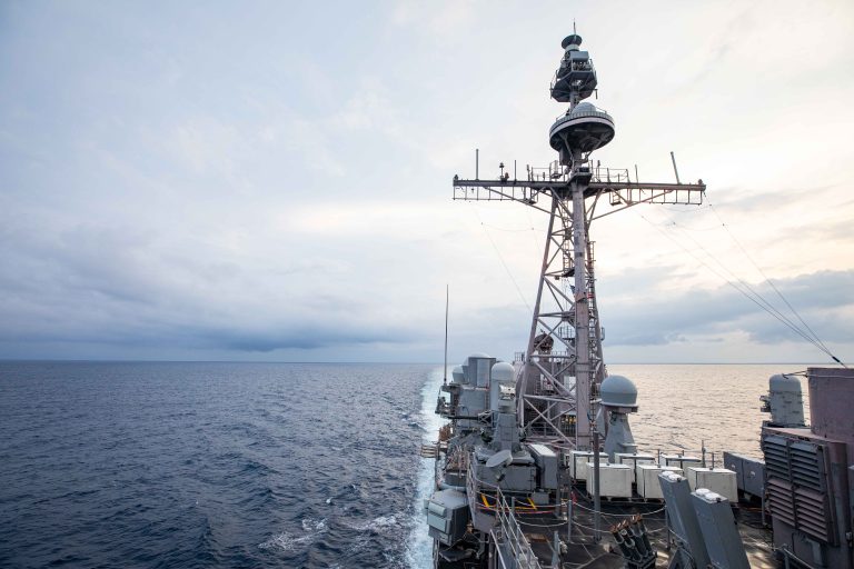 U.S. warships transit Taiwan Strait to uphold freedom of navigation