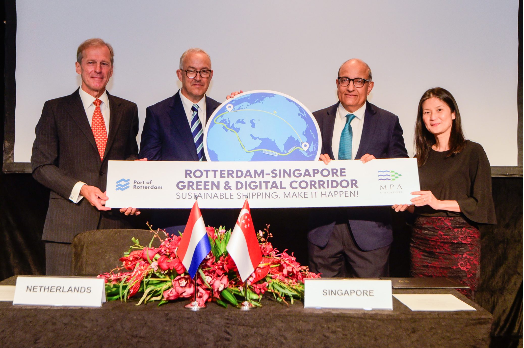 Singapore, Rotterdam set up world’s longest green, digital shipping corridor