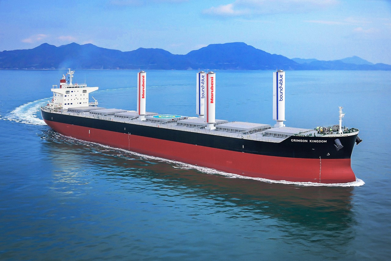 Marubeni to install world’s largest suction sails on Panamax bulk carrier