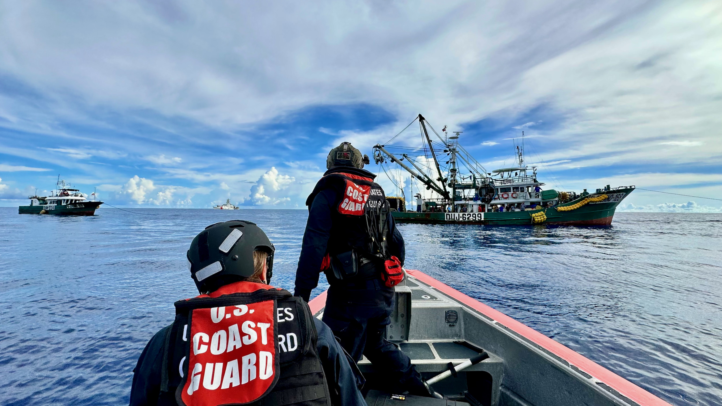 U.S. Coast Guard completes mission to combat illegal fishing in Pacific