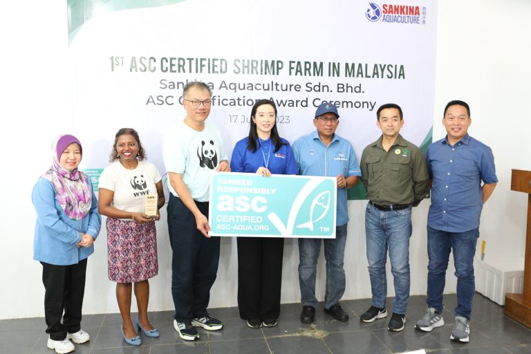 First ASC-certified sustainable shrimp farm in Malaysia