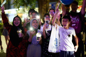 Singaporeans show support for Earth Hour 2024