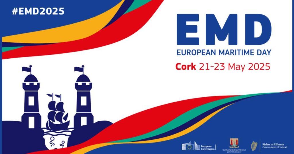 Commissioner Kadis in Ireland to open the European Maritime Day 2025