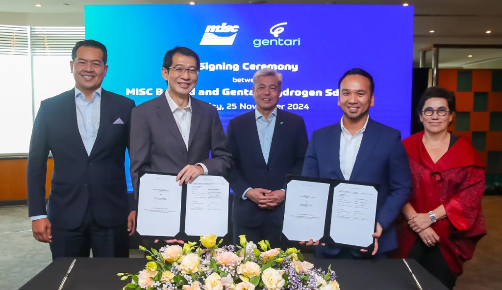 Malaysia's Gentari, MISC forge strategic partnership to advance ammonia shipping and floating solutions
