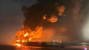 Ukraine war latest: Kyiv delegation en route to US as footage shows naval drone attack on Russian tankers | World News