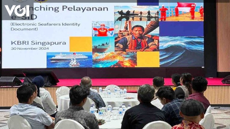 Ministry Of Transportation Launches E-SID Service At The Indonesian Embassy In Singapore Supports Indonesian Seafarers