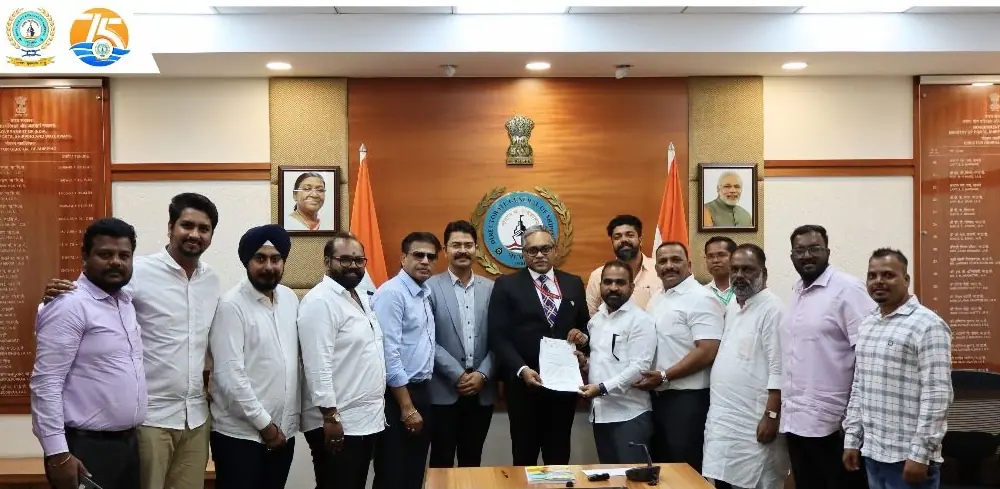 SNSU members visits DG Shipping to strengthen protections for Indian Seafarers