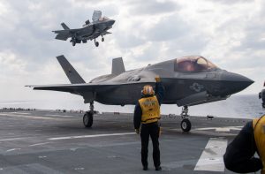 U.S. F-35B Flight Operations in Philippine Sea