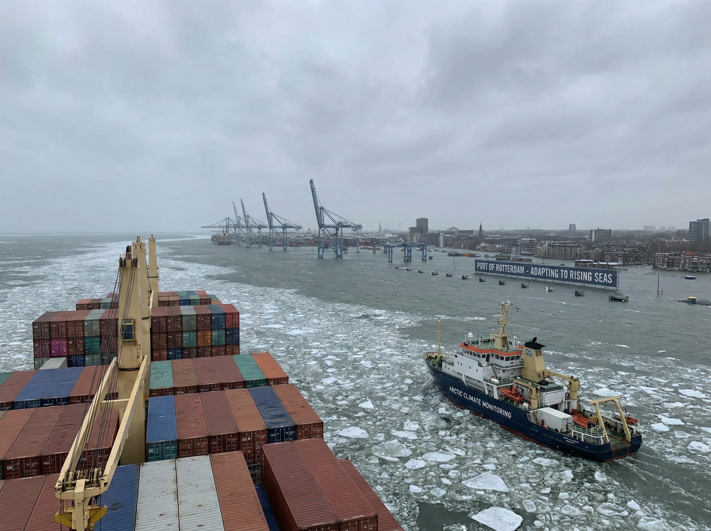 Climate Change Impact on Maritime Operations