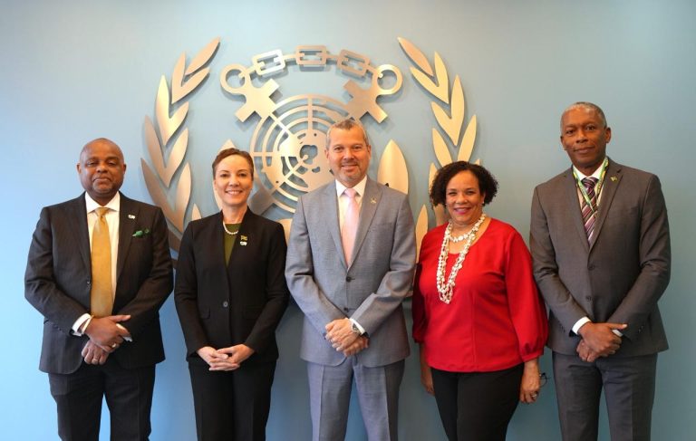 Jamaican Delegation meets with Secretary General of the International Maritime Organization