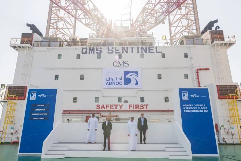 ADNOC L&S Acquires Zakher Marine International. Adds 24 Jack-ups, 38 OSVs to Fleet