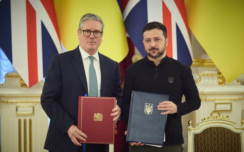 100-year partnership agreement between Ukraine and UK, the text published