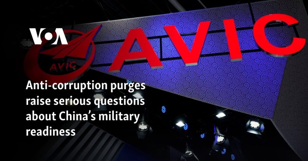 Anti-corruption purges raise serious questions about China’s military readiness