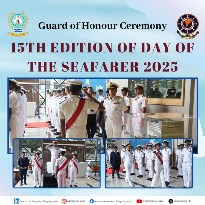 DG Shipping observes 15th edition of the Day of the Seafarer