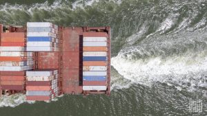 Ocean container bookings plummet as Trump’s tariffs take effect