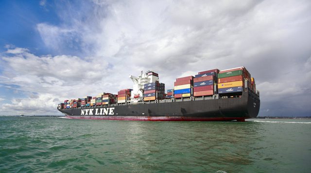 nyk containership southampton