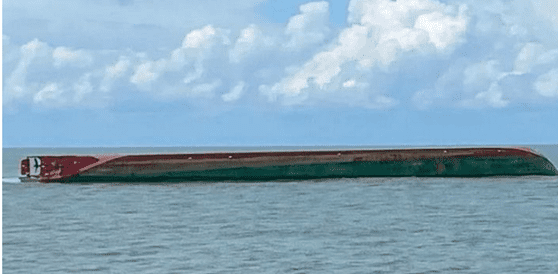 Nine seafarers reported missing after cargo ship capsizes in Malaysia