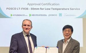 POSCO's steel for LCO2 carriers obtains Lloyd's Register certification