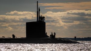 General Dynamics works on the Virginia-class submarine program