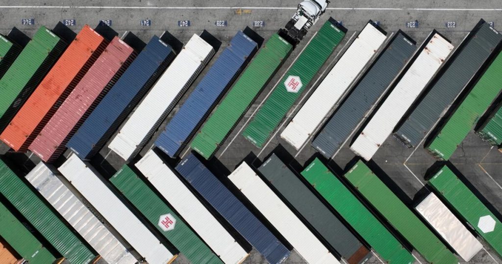 Tariffs bring shipping slowdown, threatening trucking jobs at L.A. ports