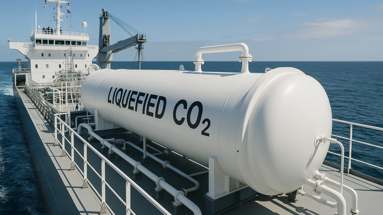 Feasibility of Low-Pressure CO2 Ship Transport Chain Confirmed