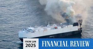 Morning Midas carrying thousands of cars abandoned in Pacific Ocean after catching fire