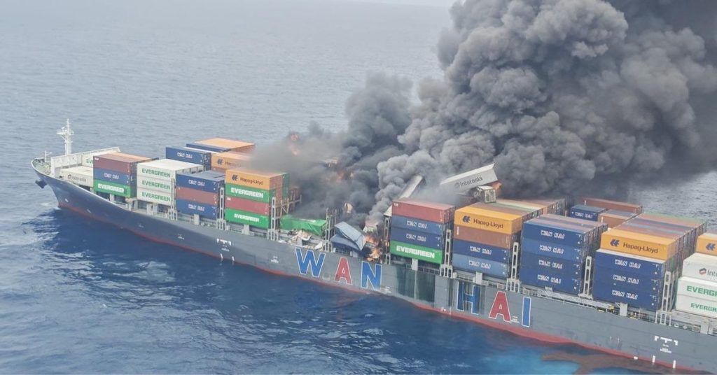 Fire contained on Singapore vessel, towing operation set to begin | Maritime Gateway