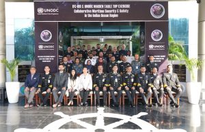 UNODC and IFC-IOR conduct regional tabletop exercise to tackle crimes at sea and strengthen maritime security