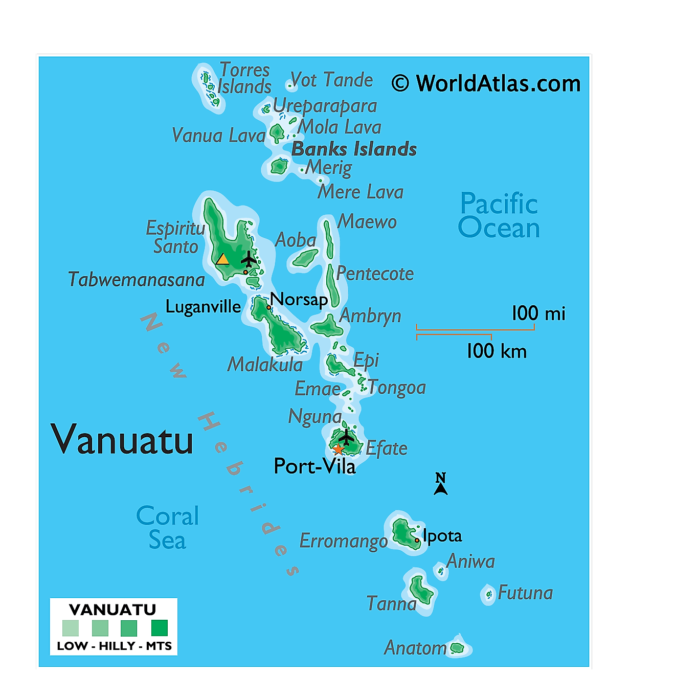 Vanuatu Maps & Facts - World Atlas