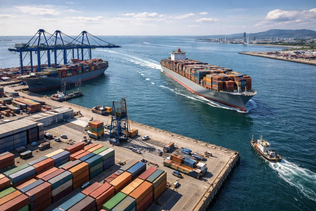 P&O Maritime Logistics Partners with IO Materials Services