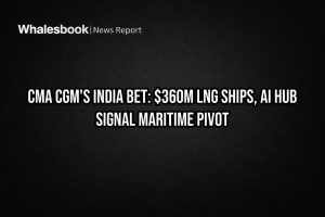 CMA CGM's India Bet: $360M LNG Ships, AI Hub Signal Maritime Pivot
