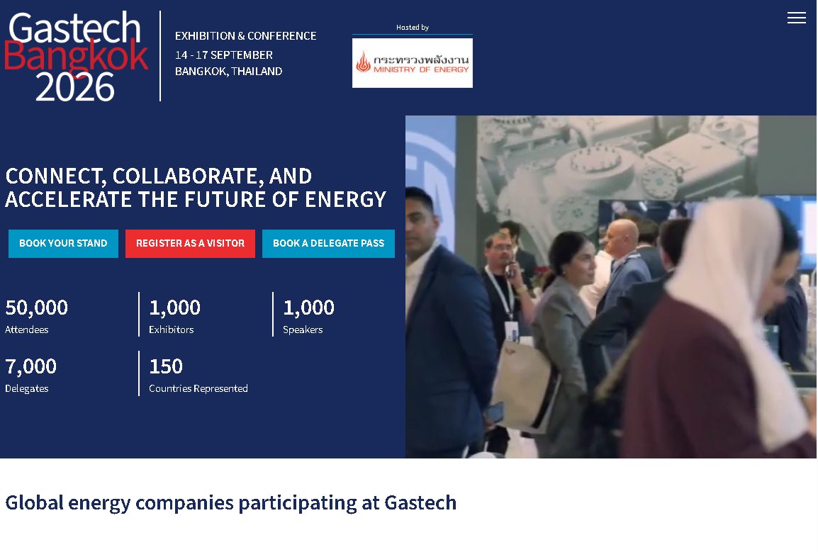 Gastech Bangkok 2026