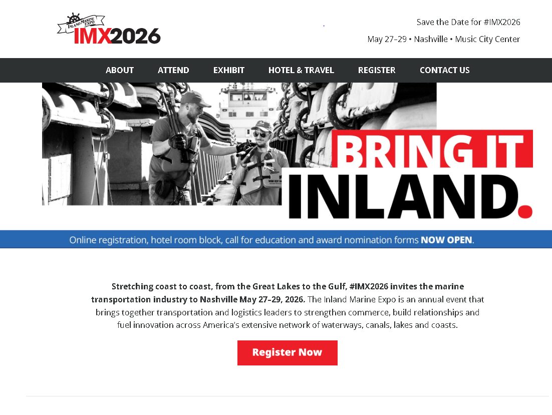 Inland Marine Expo 2026 (IMX)
