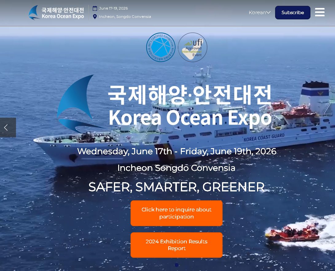 Korea Ocean Expo 2026