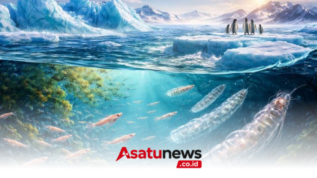 ESA Study Links Antarctic Ice Loss to Marine Food Chain Shifts